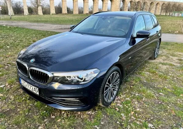 bmw seria 5 BMW Seria 5 cena 95900 przebieg: 155107, rok produkcji 2017 z Bolesławiec